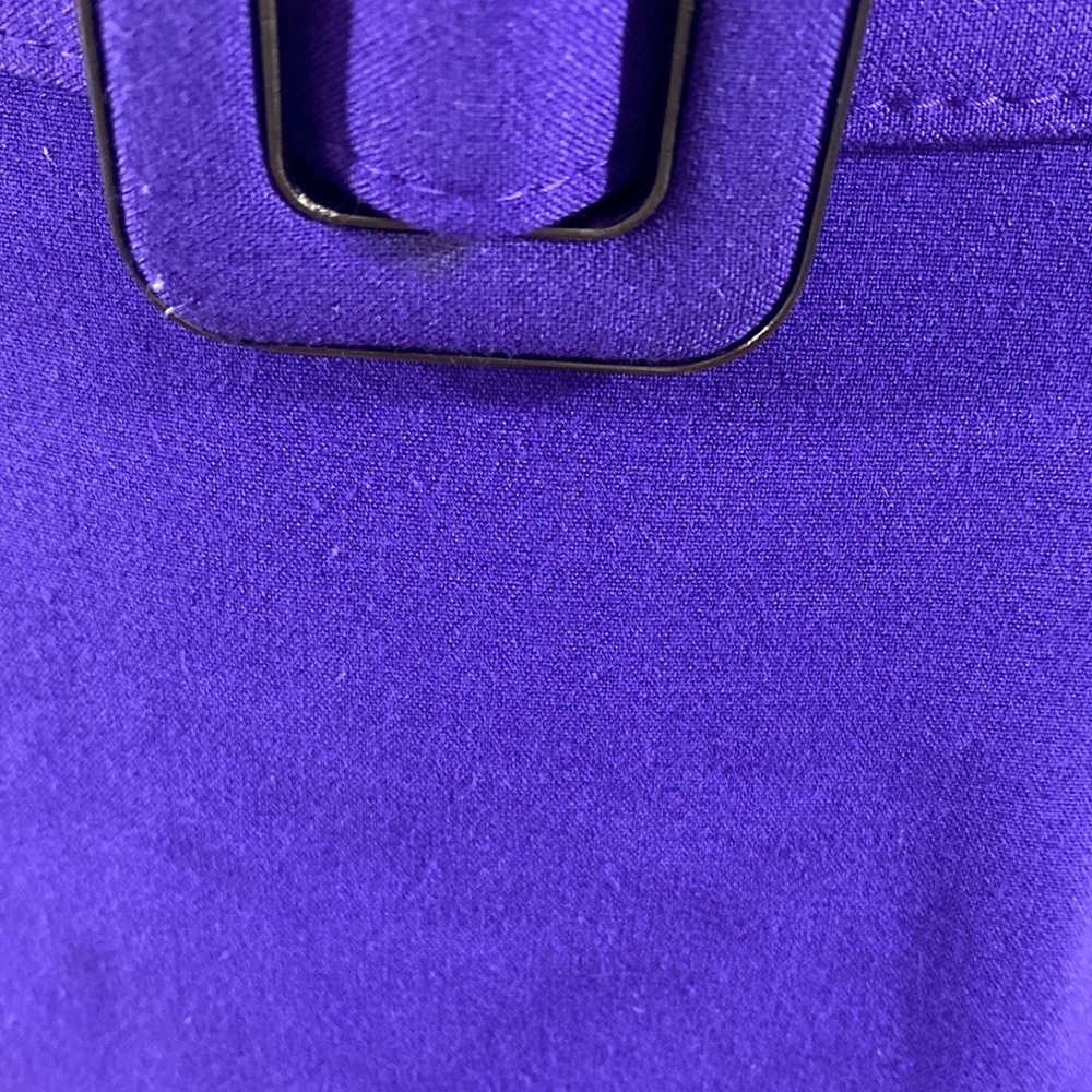 Calvin Klein purple belted sleeveless sheath dress PP21 - Picture 9 of 14